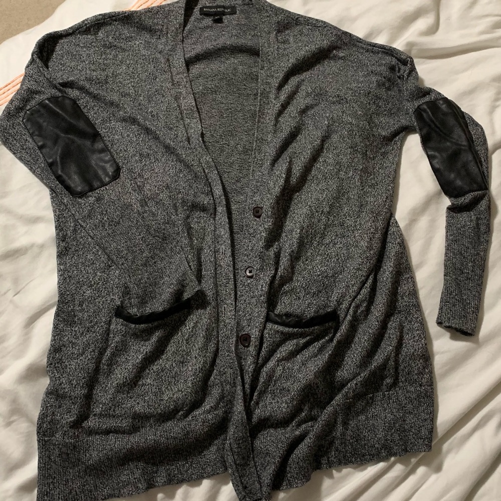 Grey cardigan